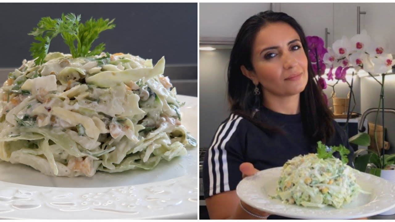 #Աղցան Նոր բաղադրատոմս/ Կաղամբով համեղ աղցան/салат из капусты