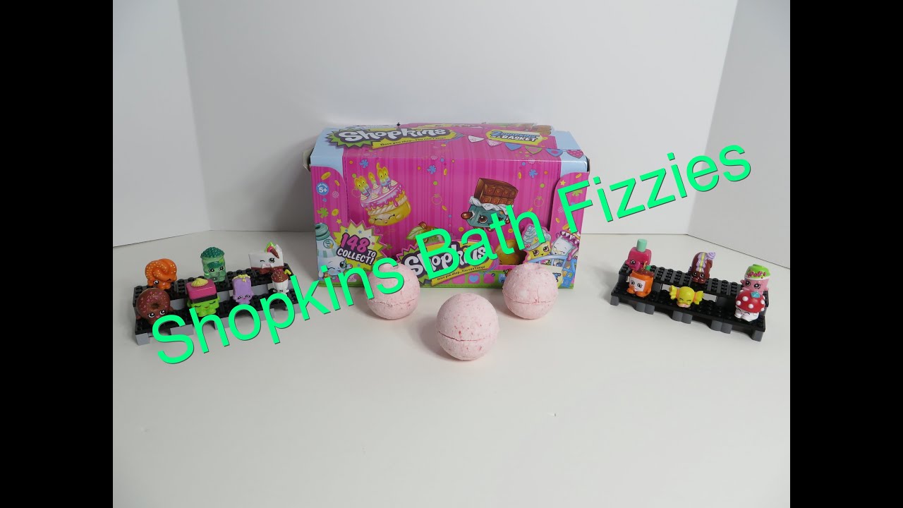 Shopkins Bath Bombs Fizzies With Pa Pizza