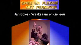 Jan Spies - Waaksaam en die leeu