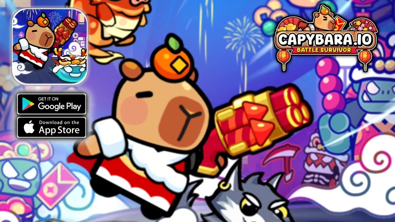 Capybara.io: Battle Survivor Gameplay (Android,IOS) - YouTube