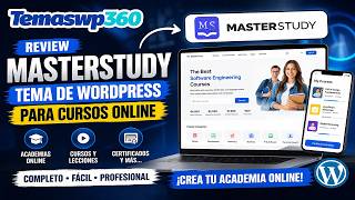 MasterStudy: El tema de WordPress para crear cursos online (review completa)