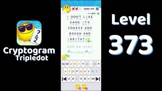 Cryptogram Tripledot Level 373 Answer | SolutionGuruji