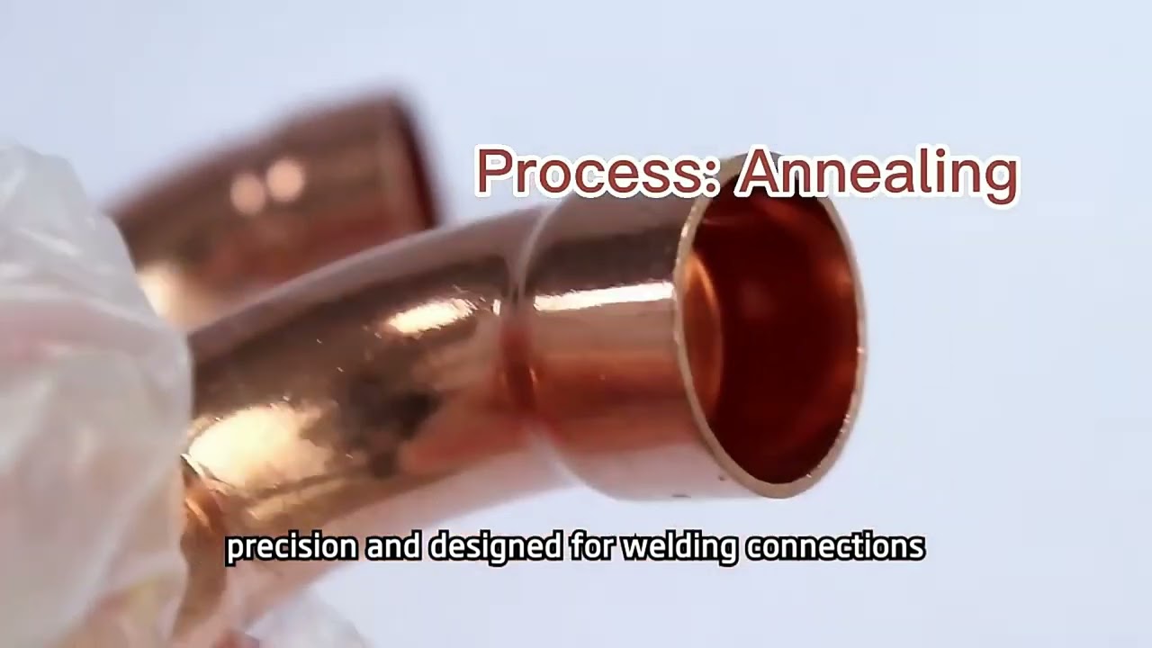 Copper Elbow: HVAC & piping direction with efficient heat transfer & corrosion resistance