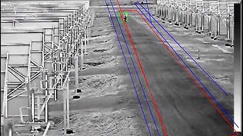 400m VCA Behavior Analysis Test(Human) By Hikvision Thermal System