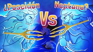 ¿Hay diferencia entre Neptuno y Poseidón? (mitologia griega y romana) | Archivo mitológico |