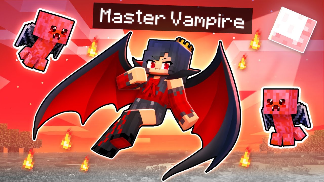 Download Becoming The Head MASTER VAMPIRE In Minecraft!