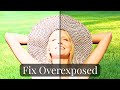 Darken OVEREXPOSED Video in Premiere Pro | Under 1 Minute