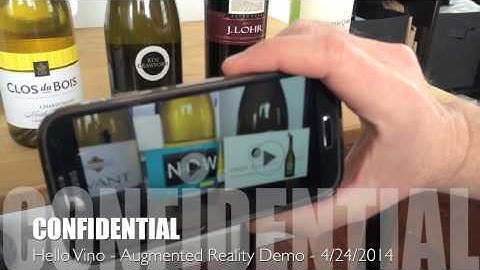 Hello Vino - Augmented Reality Demo