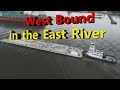 West Bound in the East River