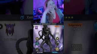 🤩 Got My FREE LEGENDARY & Rewards! Alien and Predator - RAID Shadow Legends #shorts #youtubeshorts