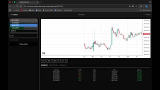 Real-Time Trading Platform | Full-Stack System Demo