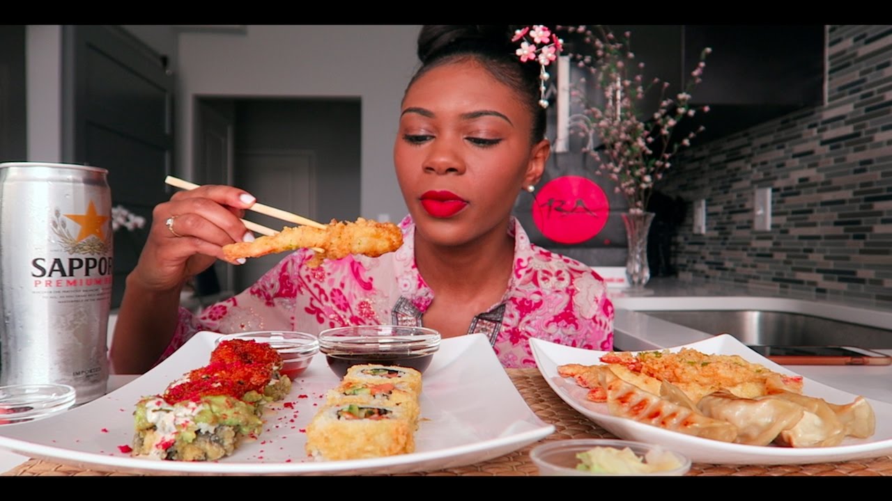 EATING SHOW: SUSHI MUKBANG