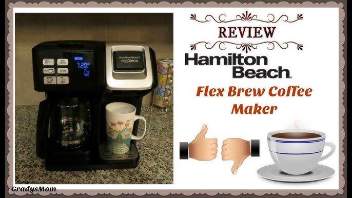 The Pioneer Woman Flexbrew Single-Serve Coffee Maker, Hamilton Beach  Flexbrew
