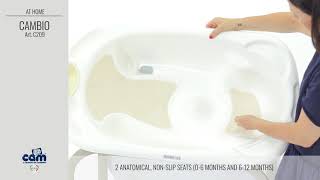 Видео: Cam Cambio пеленальный столик с ванночкой