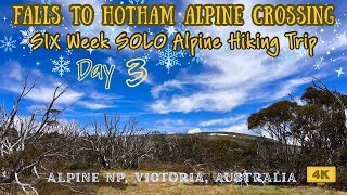 Falls To Hotham Alpine Crossing | Day 3 | 6 Week SOLO Alpine Hiking Trip @DedicatedToAdventure 
