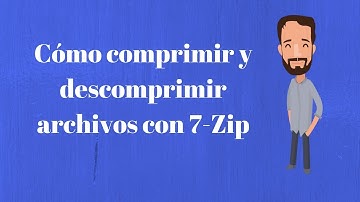 Cómo comprimir y descomprimir archivos con 7-Zip