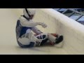 Luge crash compilation in sigulda