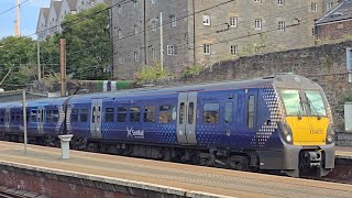 3-Car Class 334 Electric Multiple Unit! ScotRail EMU Class 334 Number 334012 Leaving Haymarket