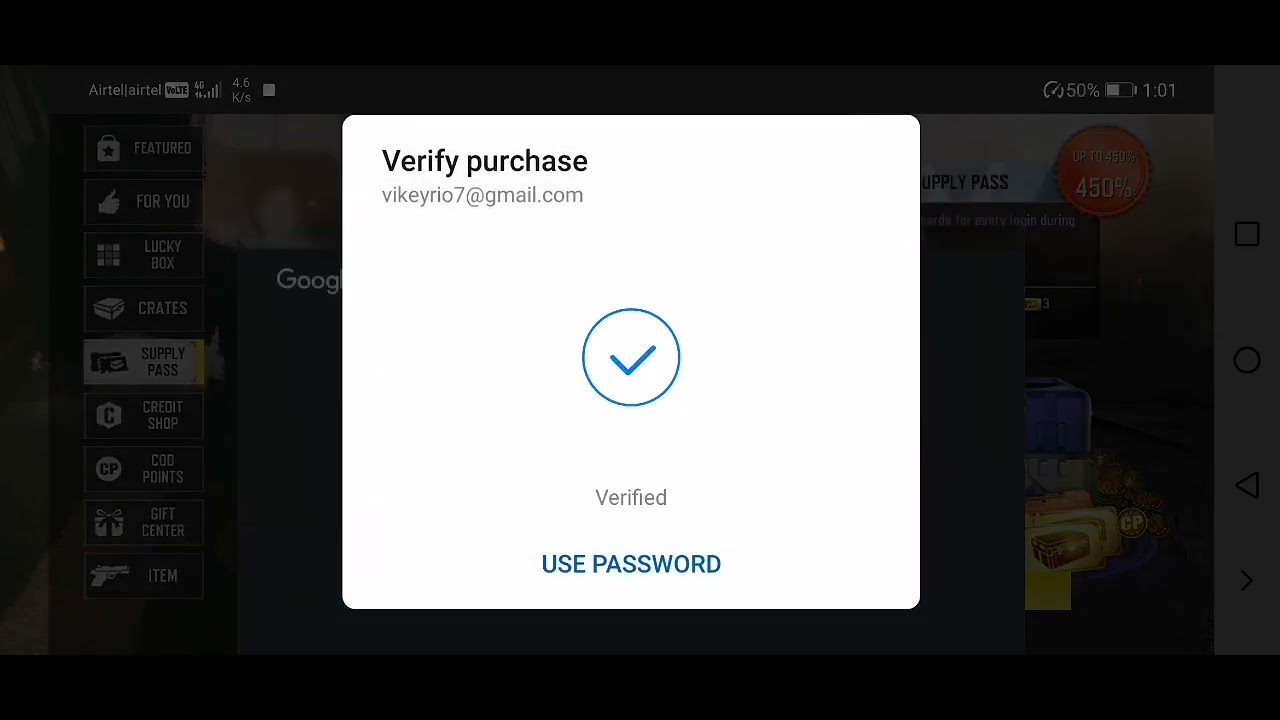 paying weekly supply pass 