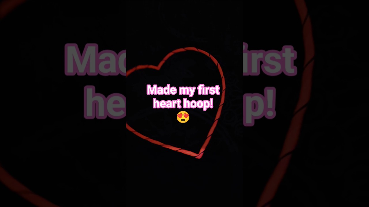 Heart Hoop Vibes 😍 #hulahoop #dance