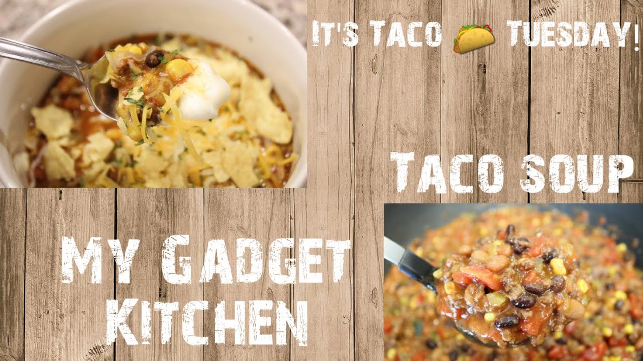 IT'S TACO TUESDAY! 🌮 HOW TO MAKE TACO SOUP BREVILLE HOT WOK PRO