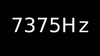 Speaker Sound Test 7375Hz