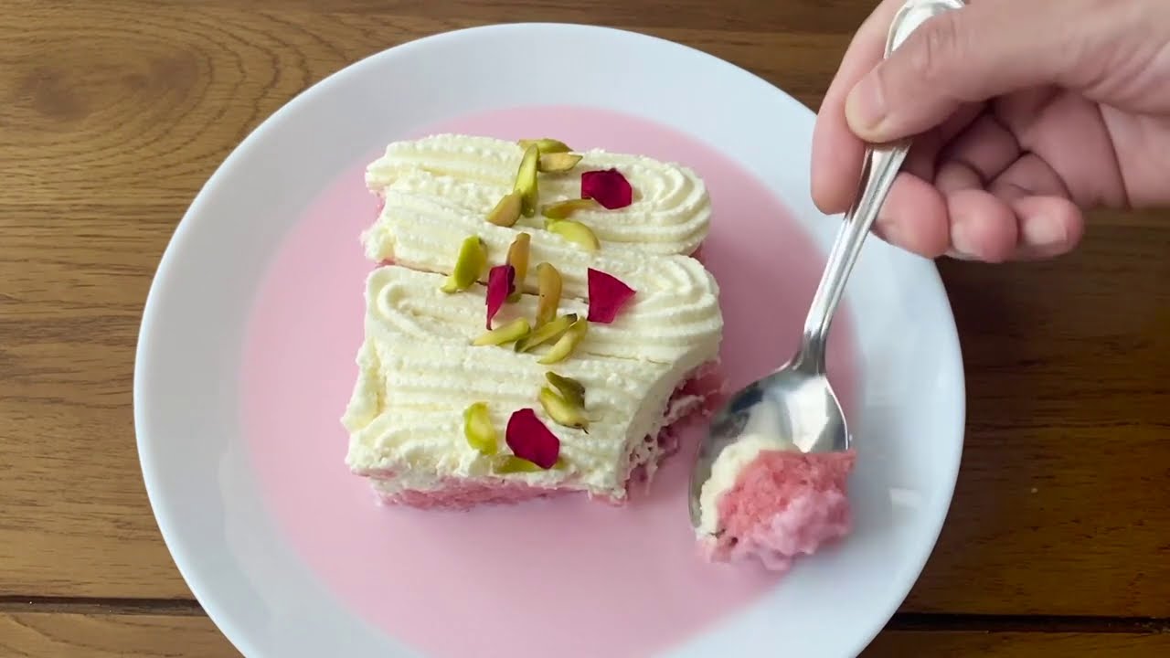Rose milk cake Recipe | Malai Cake | tres Leches cake recipe