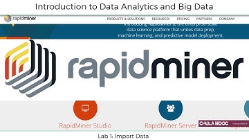 Introduction to Data Analytics and Big Data : Lab01 Import Data