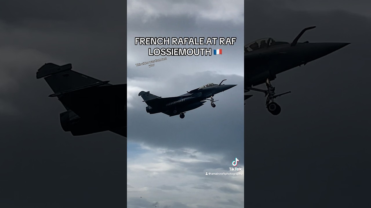 FRENCH RAFALE AT RAF LOSSIEMOUTH 🇫🇷 