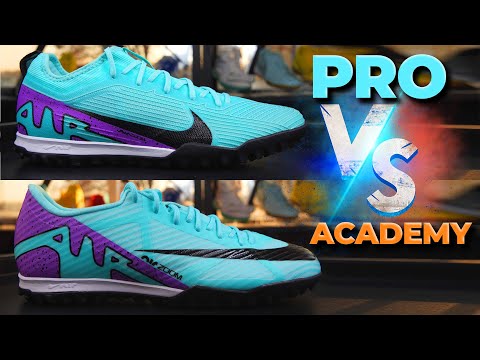 Видео: PRO vs ACADEMY. Nike Mercurial Vapor 15