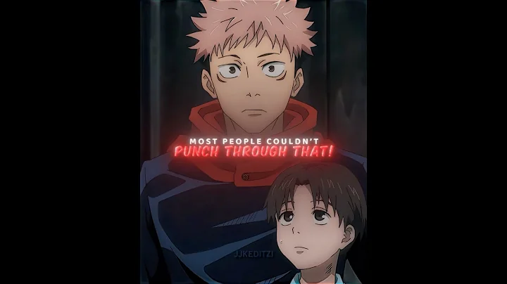 Yuji Is So Strong 💀 || Jujutsu kaisen #yuji #sukuna #jjk