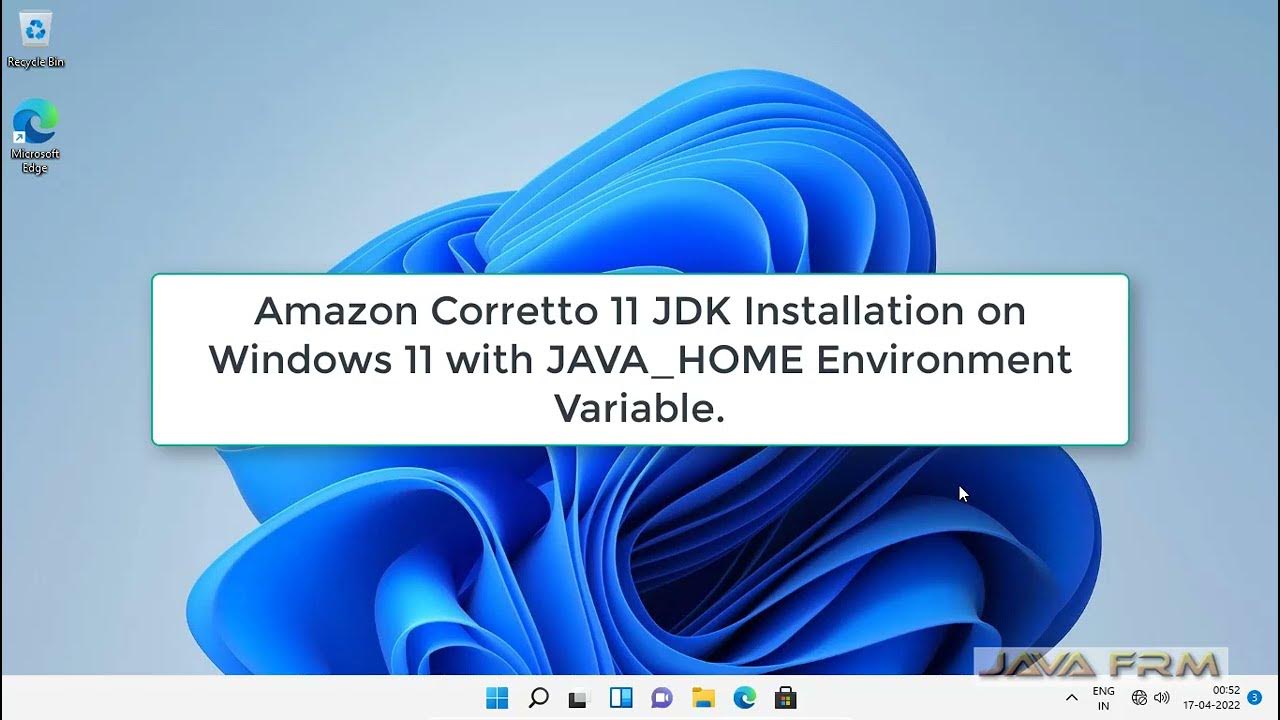 Amazon Corretto 11 JDK Installation on Windows 11 with JAVA_HOME ...
