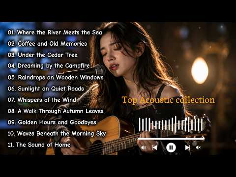 Top Acoustic Collection 2026 🎸 Relaxing Acoustic Love Songs | Cozy Coffee Shop Music