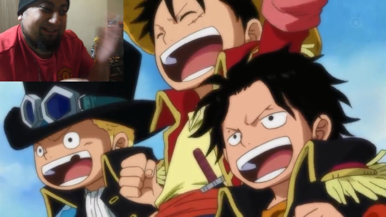 Luffy Sabo Ace S Brotherhood Greatness Live Reaction One Piece Episode 495 496 497 498 499 500 Youtube