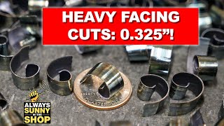 Heavy Cuts on the Monarch Lathe!