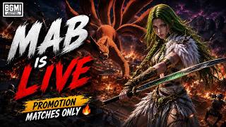 PROMOTION MATCHES ONLY | MAB IS LIVE | BGMI LIVE screenshot 4
