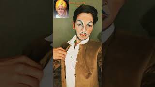 🇮🇳Shahid Bhagat singh ji transformation makeup #shorts screenshot 2