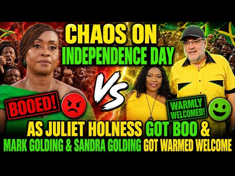 Shocking Crowd Boo & Shame Juliet Holness At Grand Gala But Went Wild For Mark Golding & His Wife...