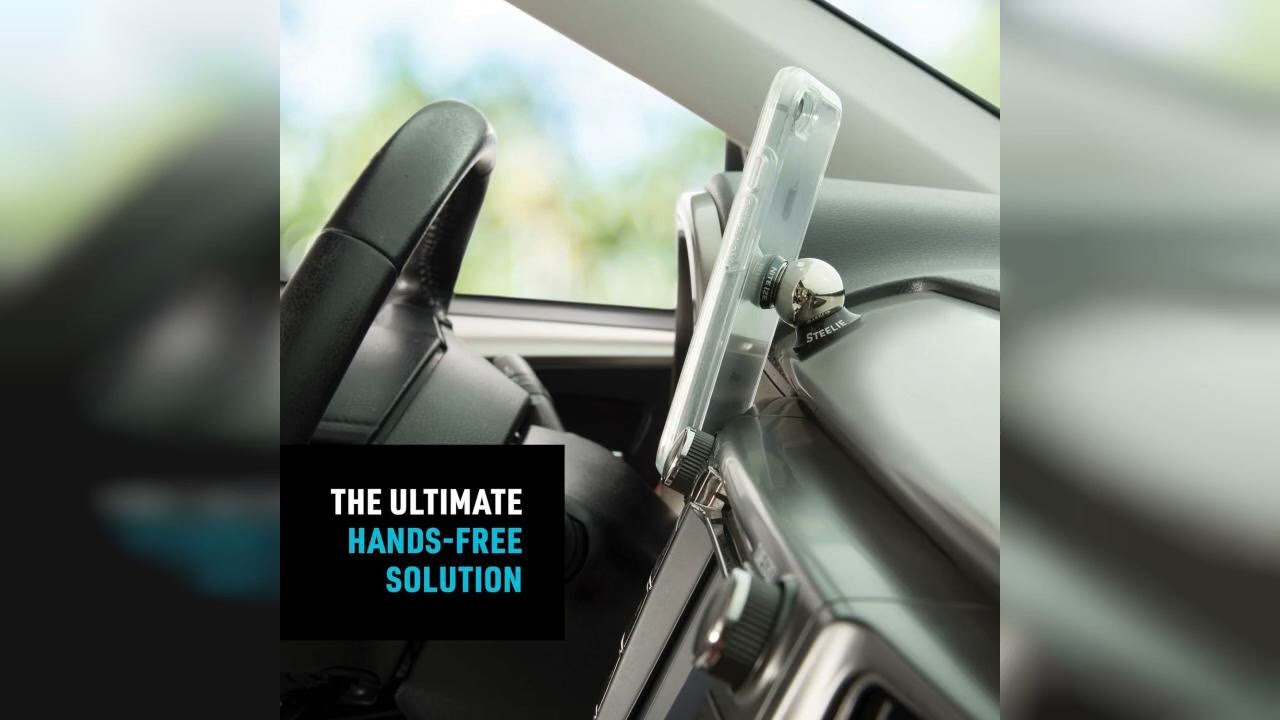 Rezension: Nite Ize STCK-11-R8 Steelie Car Mount Kit, Auto-Halterung für Smartphones und GPS