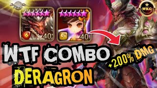 60K Dmg By Deragron With Chasun Low Budget To Guardian In Rta Summoners War
