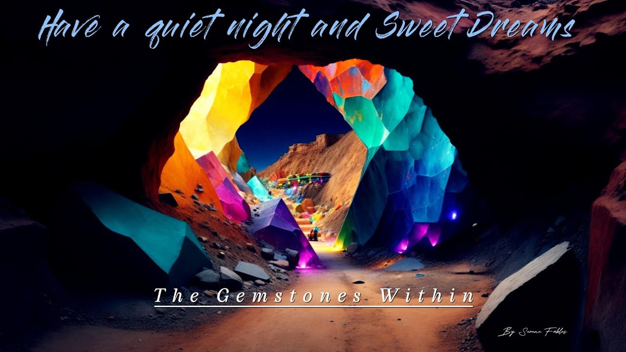 Relax and sleep fast with this anti-anxiety bedtime story: The Gemstones Within