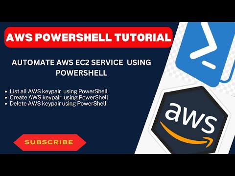 Working with AWS Key Pairs  using PowerShell