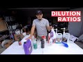 How To Dilute Detailing Products (10:1, 4:1) -  Dilution Ratio Guide