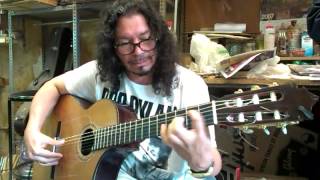 RAIMUNDO AMADOR, GUITARRA GRACILIANO PEREZ AMPLIFICADA.
