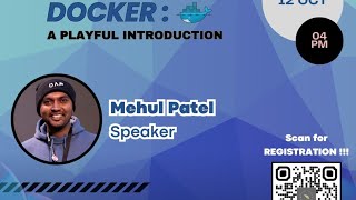 DIVE INTO DOCKER: A PLAYFUL INTRODUCTION 🐳 By OLT Community | Real World Examples | Webinar [Hindi]
