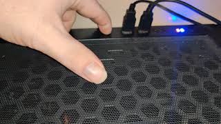 The fan lights on my CyberPowerPC GMA6200WST won't turn on