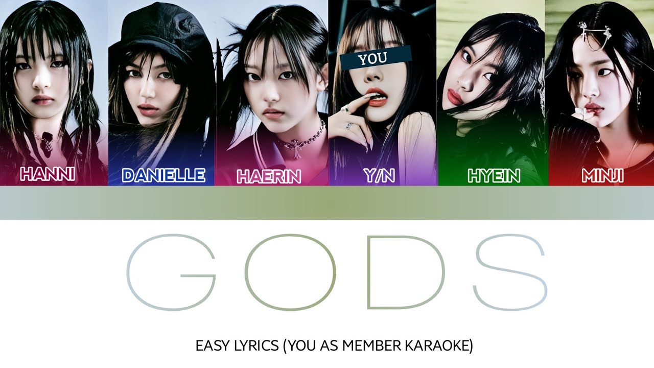 [KARAOKE] NewJeans - GODS (YOU AS MEMBER KARAOKE)