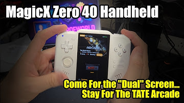 MagicX Zero 40 DS and TATE Arcade Game Handheld?  YES PLEASE!!