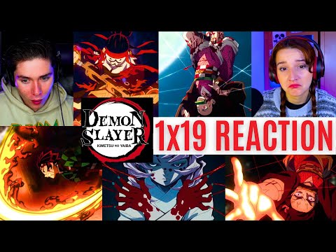 REACTING to *1x19 Demon Slayer: Kimetsu no Yaiba* HINOKAMI KAGURA! (First Time Watching)Shonen Anime