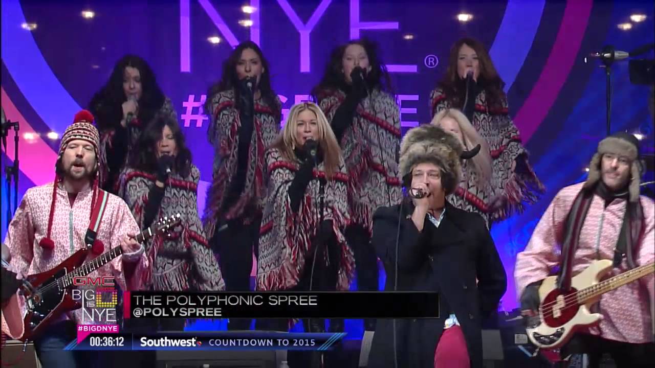 The Polyphonic Spree performs, "Popular By Design" -- live at Big D NYE 2015